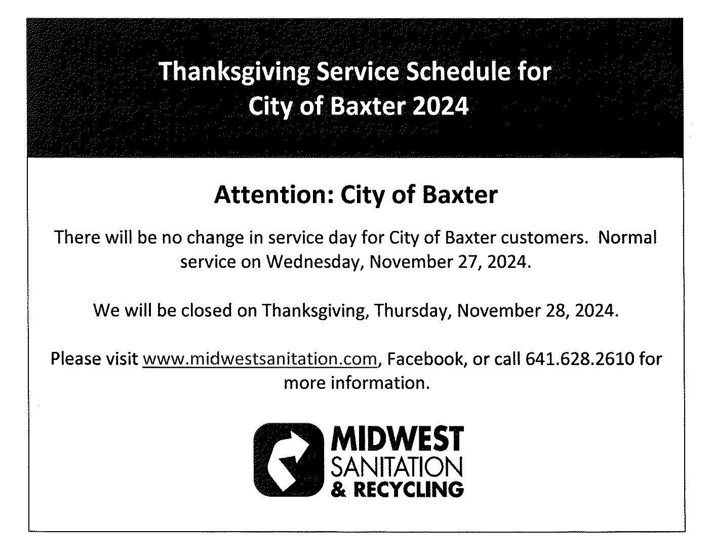 City of Baxter