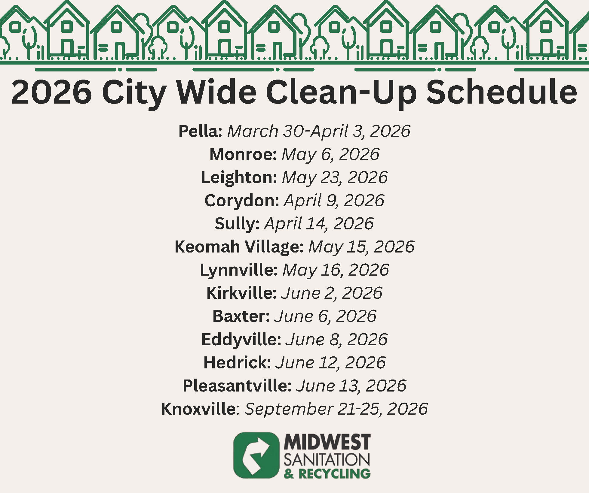 2026 City Clean Up